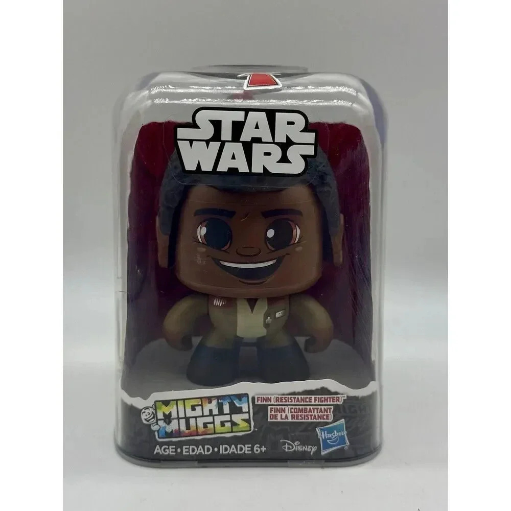 Star Wars Mighty Muggs Finn Resistance Fighter 07 With‎ Rotating Face